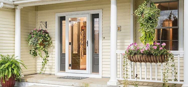 screen door installation in Compton