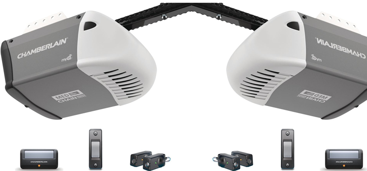 chamberlain garage door openers in Compton
