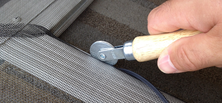metal screen door repair in Compton