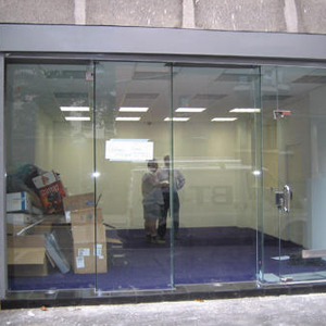 shop front door repair Compton