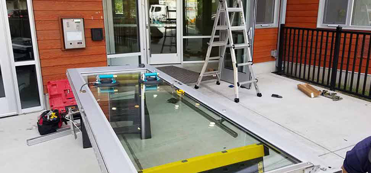 storefront door glass replacement Compton